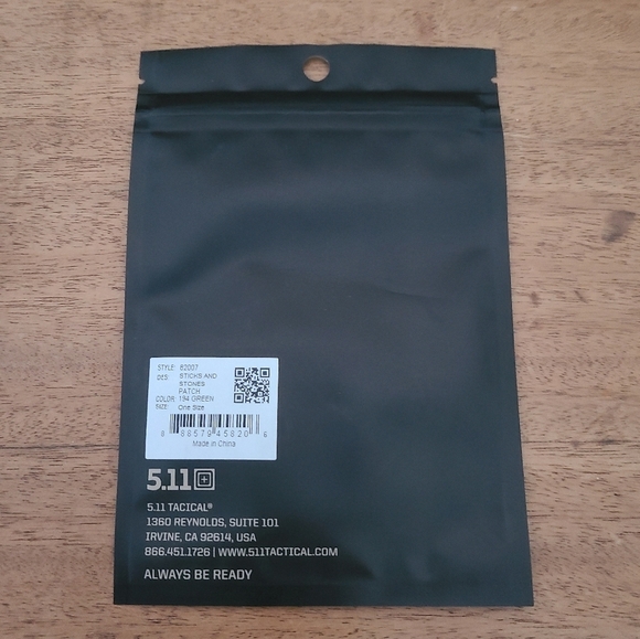 NWT 5.11 Sticks and Stones Logo Patch - Picture 2 of 4